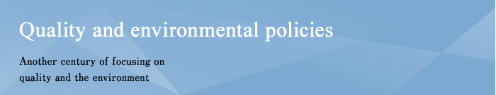 Quality and environmental policies